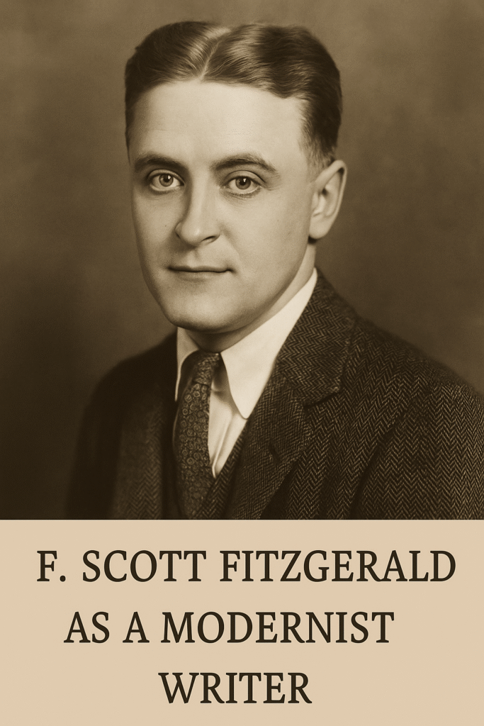 F.Scott Fitzgerald as a Modernist Writer