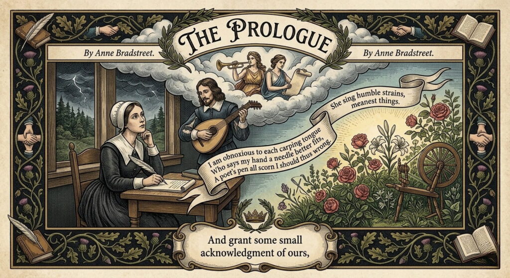 The Prologue by Anne Bradstreet