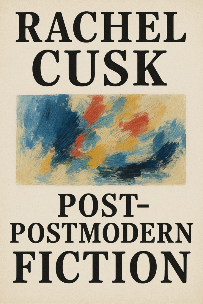 Rachel Cusk Post-Postmodern Fiction