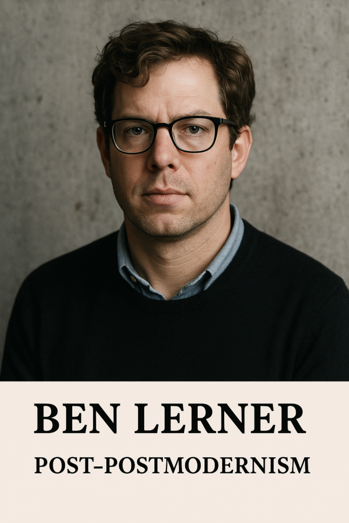 Ben Lerner as a Writer of Post-Postmodernism