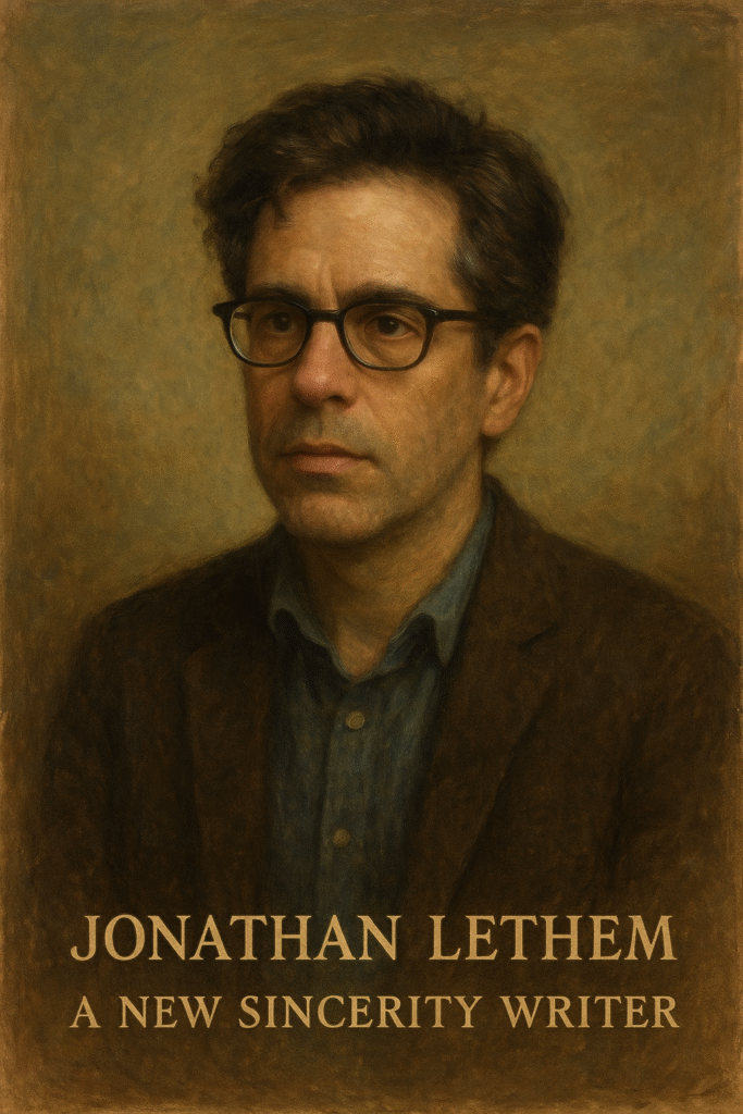 Jonathan Lethem-A New Sincerity Writer