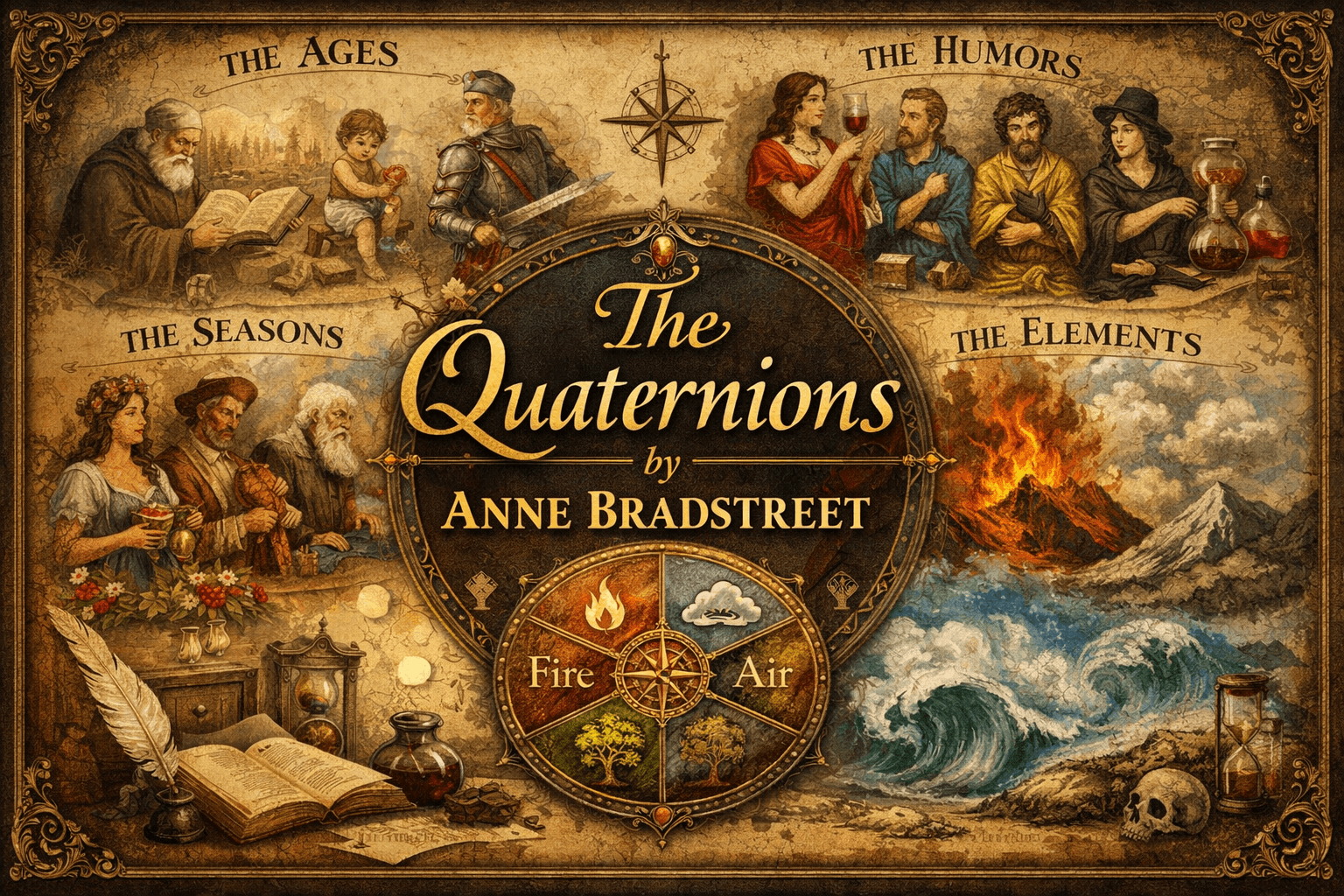 The Quaternions by Anne Bradstreet