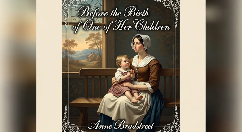 Before the Birth of One of Her Children by Anne Bradstreet
