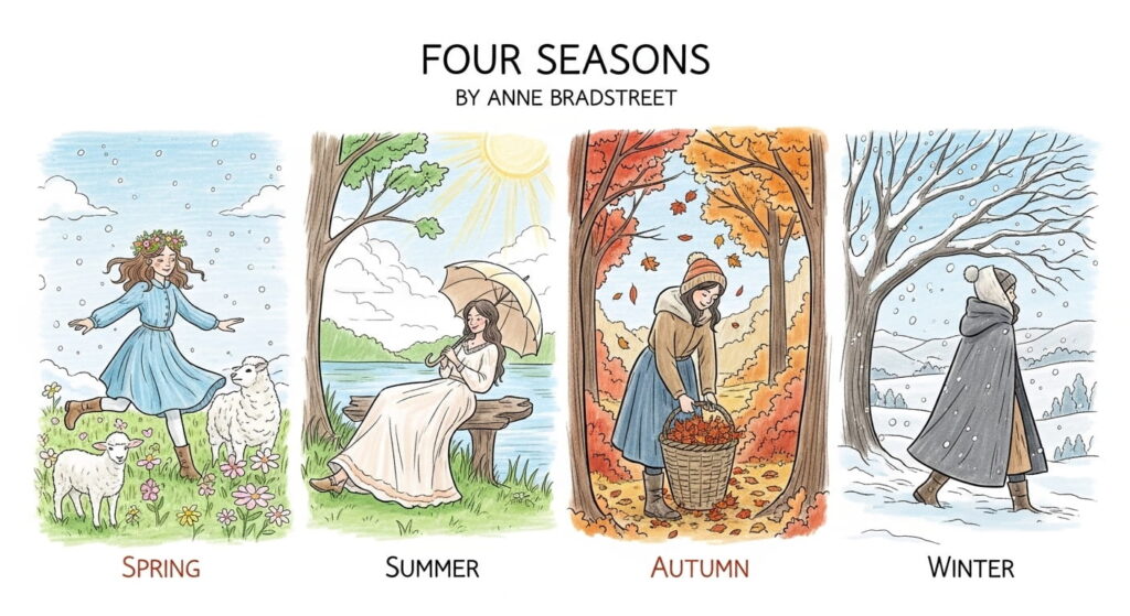 Four Seasons by Anne Bradstreet