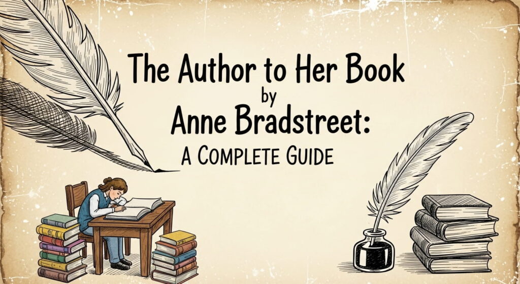 The Author to Her Book by Anne Bradstreet