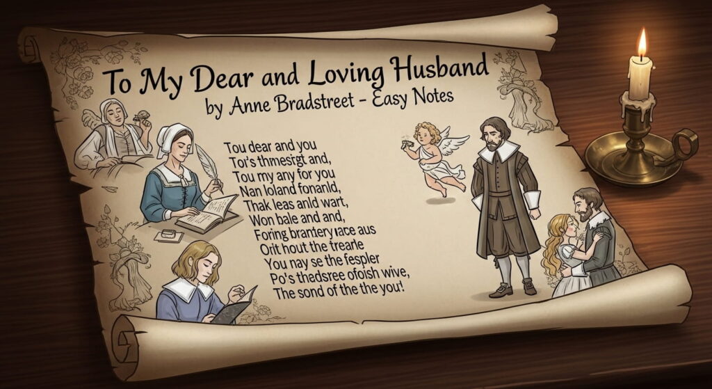 To My Dear and Loving Husband by Anne Bradstreet