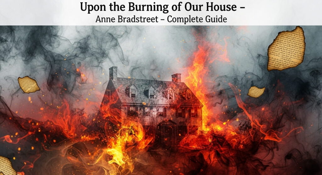 Upon the Burning of Our House-Anne Bradstreet-Complete Guide